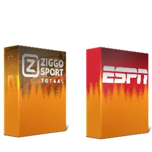 12 maanden Ziggo Sport Totaal + ESPN Compleet cadeau t.w.v. €275,- 